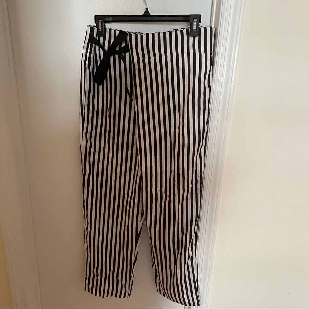 J crew Silk high waisted trousers